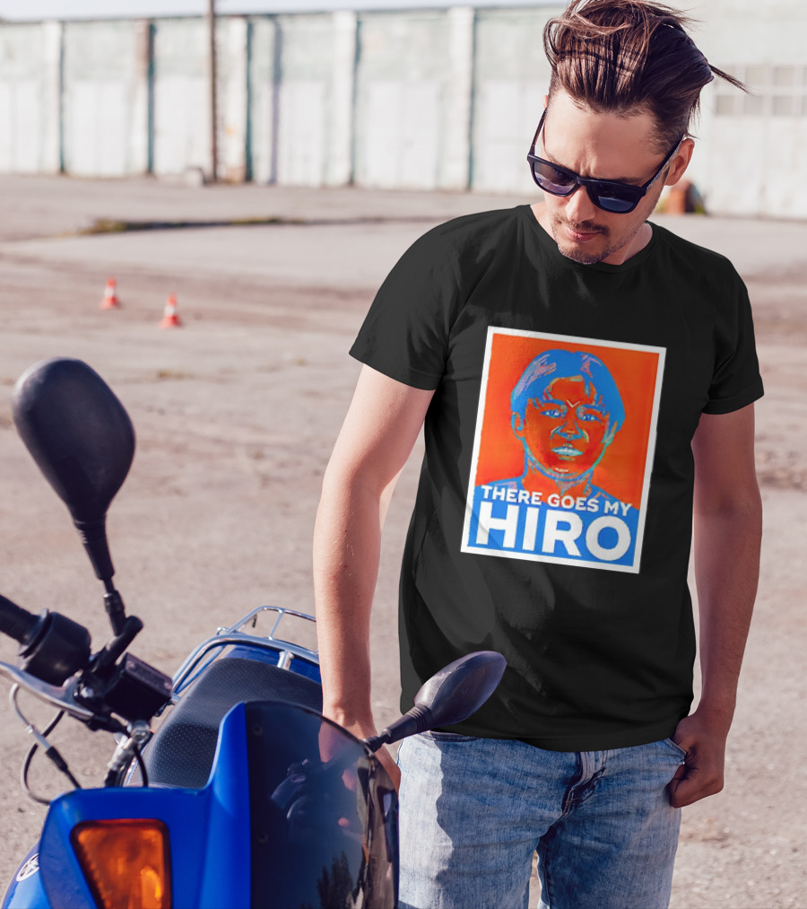 Mets Hiro Fujiwara There Goes My Hiro Poster Style Pop T-Shirt