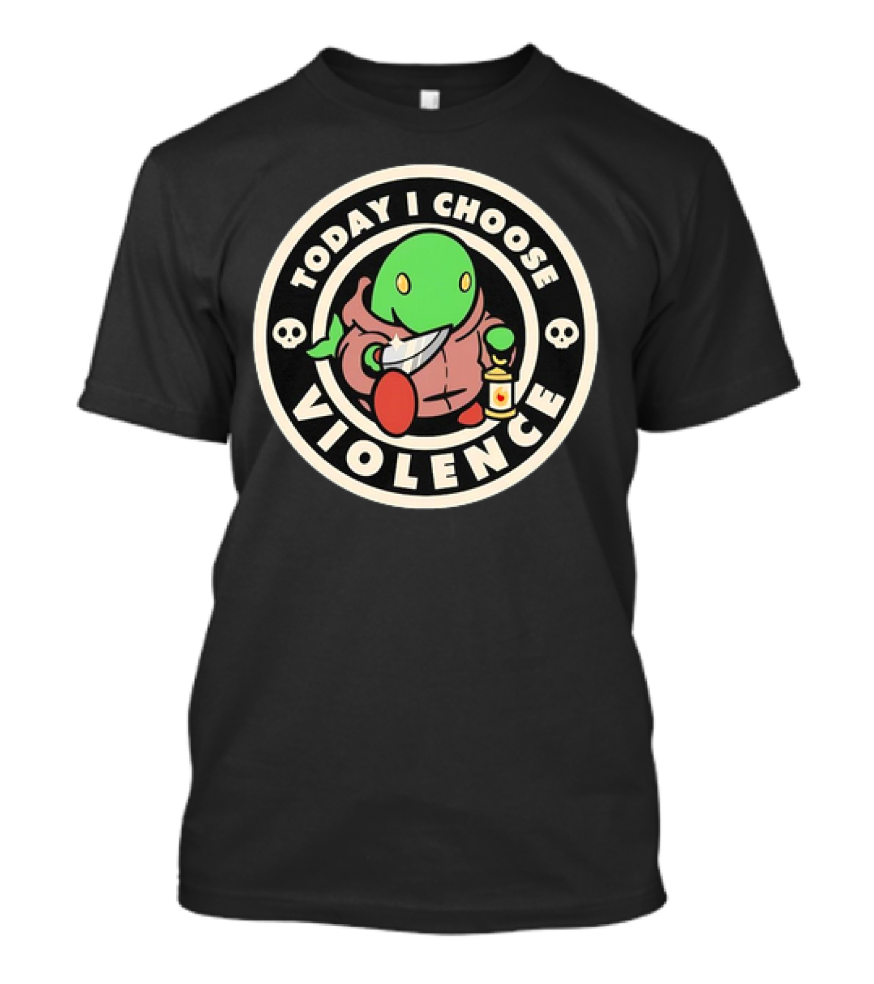 Today I Choose Violence Tonberry King Final Fantasy Iconic T-Shirt