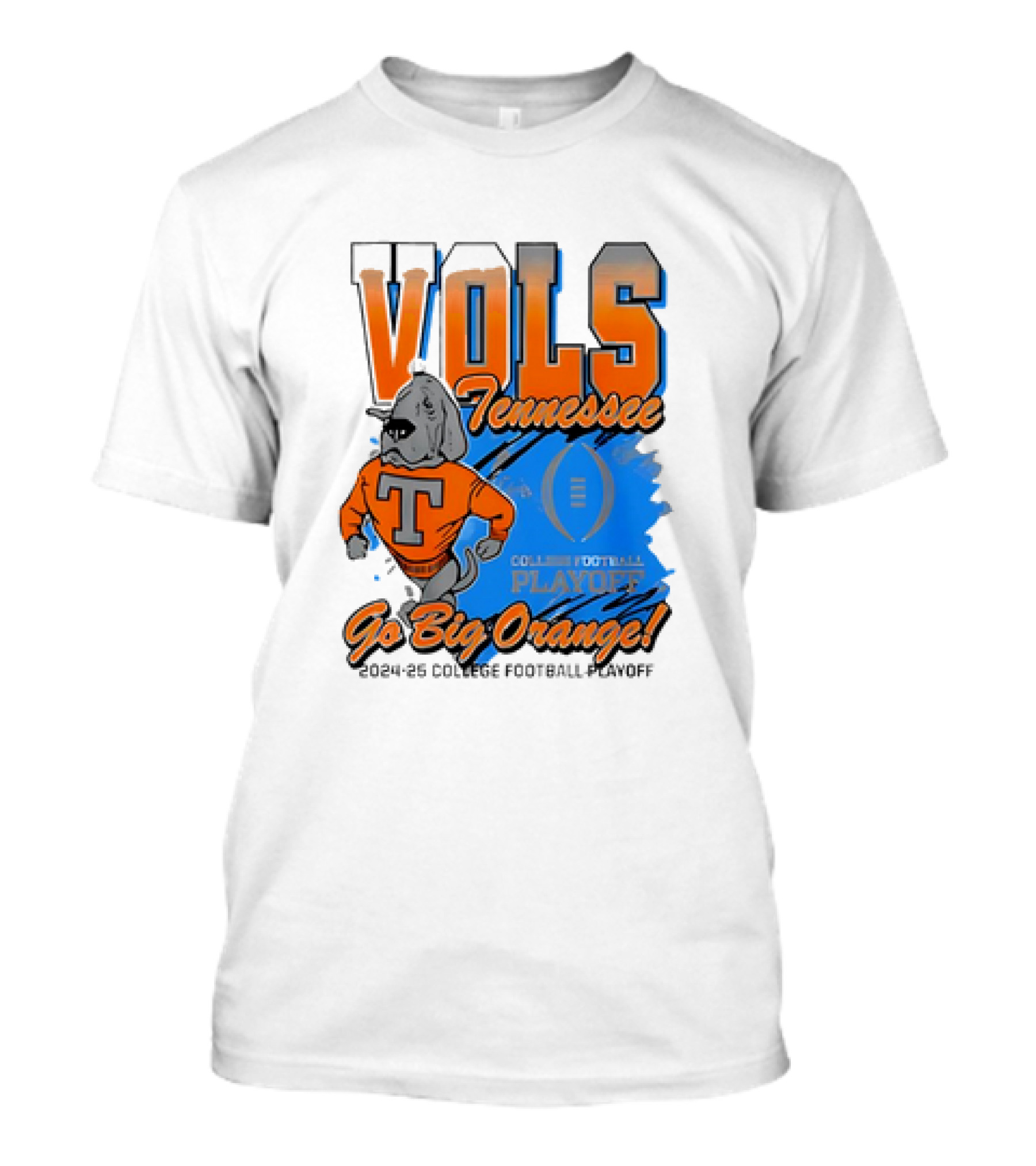Tennessee Vols Go Big Orange 2024-25 College Football Playoff T-Shirt