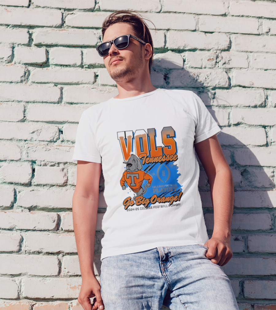 Tennessee Vols Go Big Orange 2024-25 College Football Playoff T-Shirt