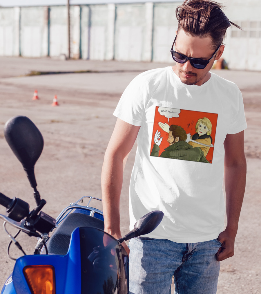 Well Hello Bandit Slap Comic T-Shirt