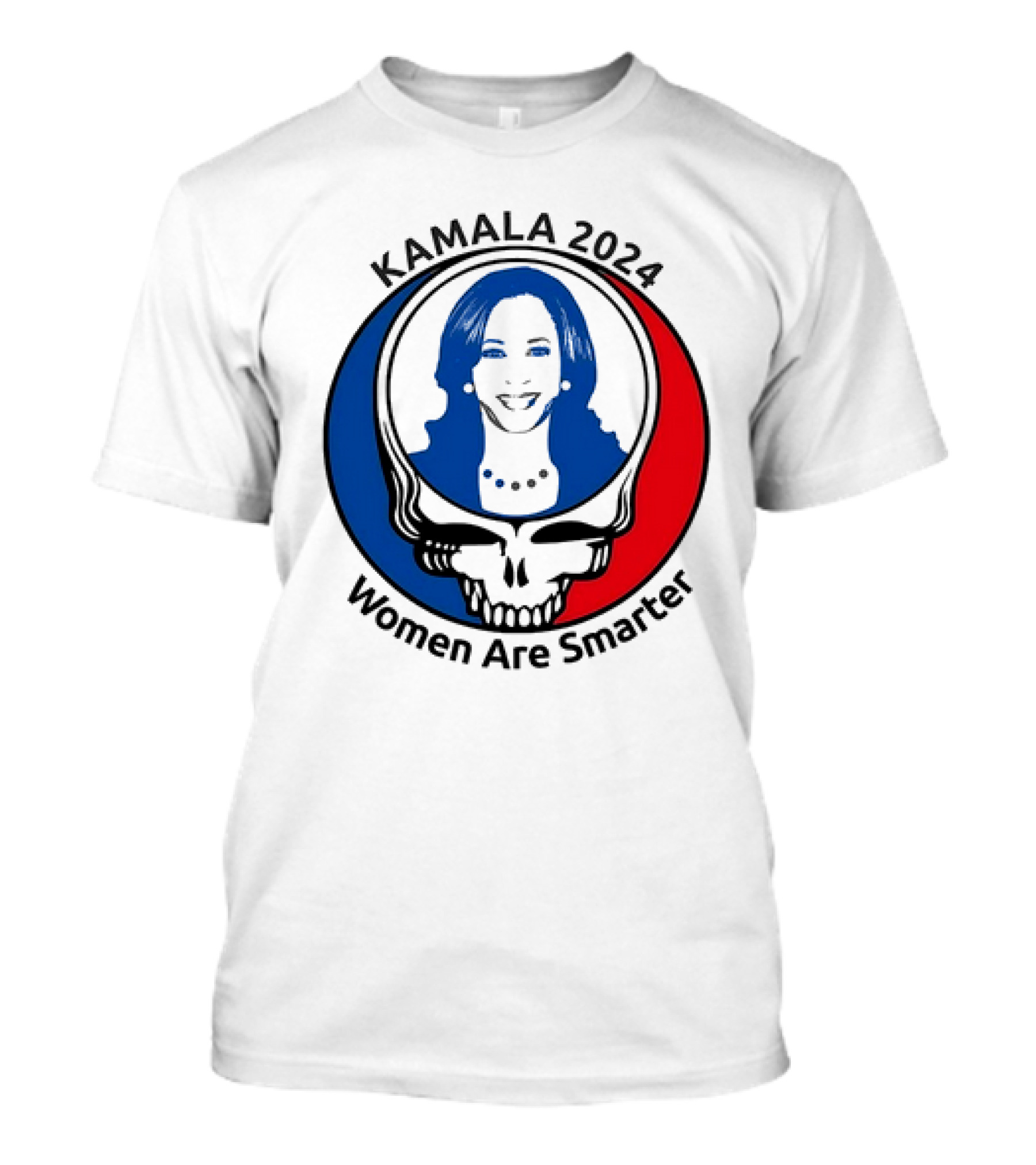 KAMALA 2024 Women Are Smarter Grateful Dead T-Shirt