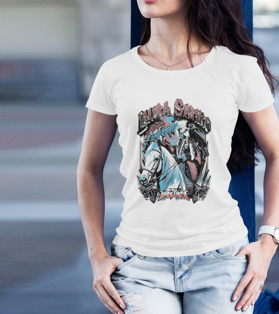 Laura Sanko Mega Manowar Full Violence T-Shirt