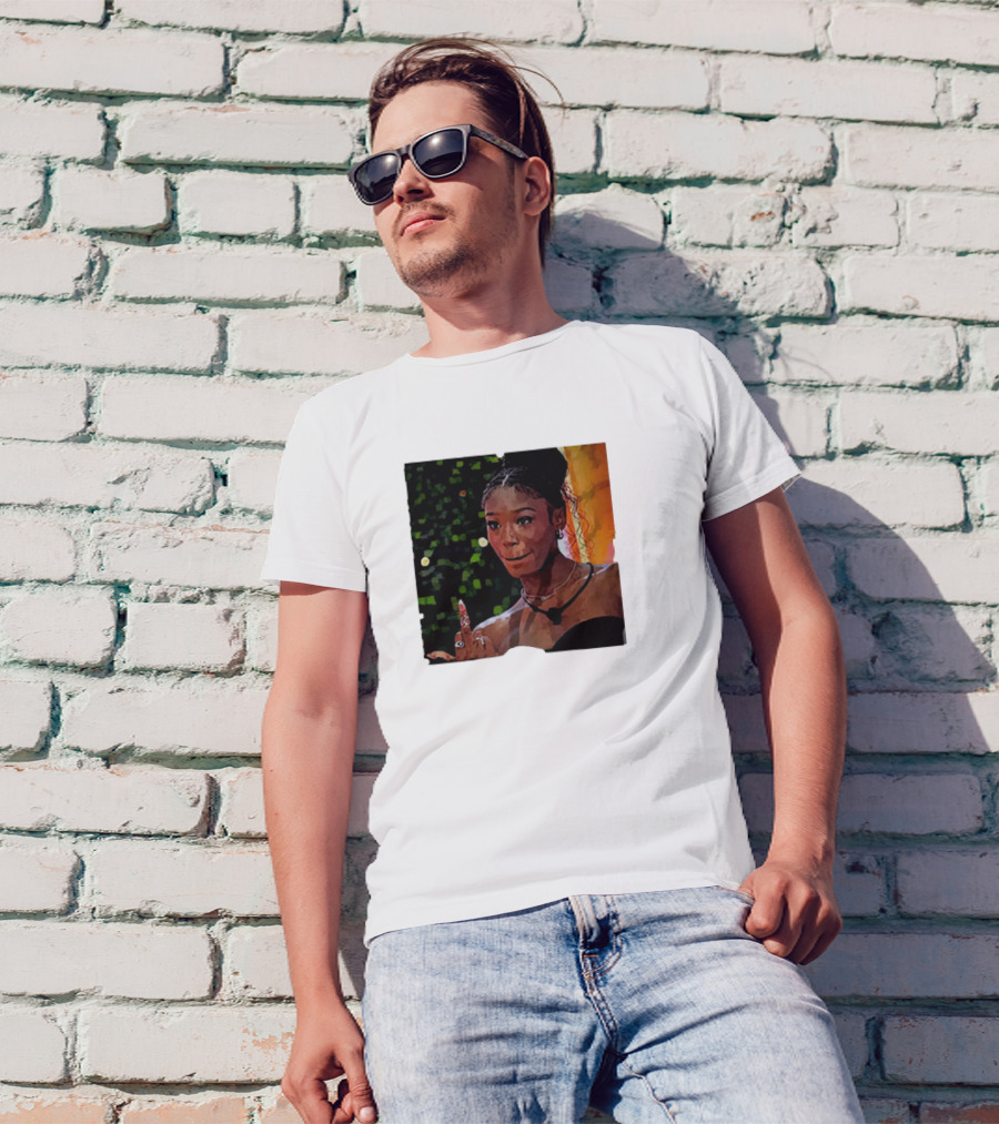 Love Island USA Serena Gesture Middle Finger T-Shirt