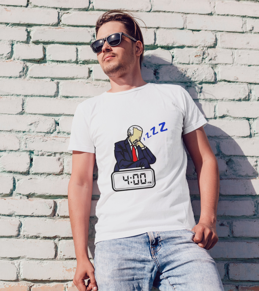 4:00 PM Sleepy Joe Biden Bedtime Zzz T-Shirt