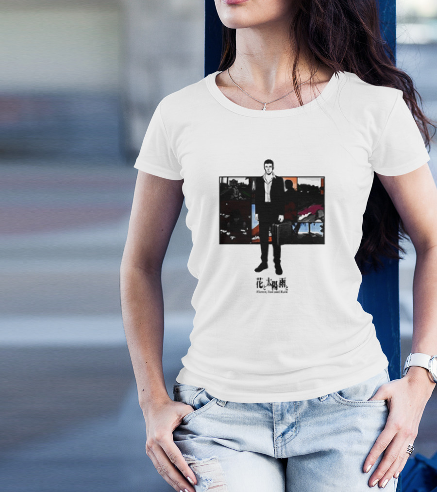 Mr. Mondo Flower Sun And Rain Retro Artwork T-Shirt