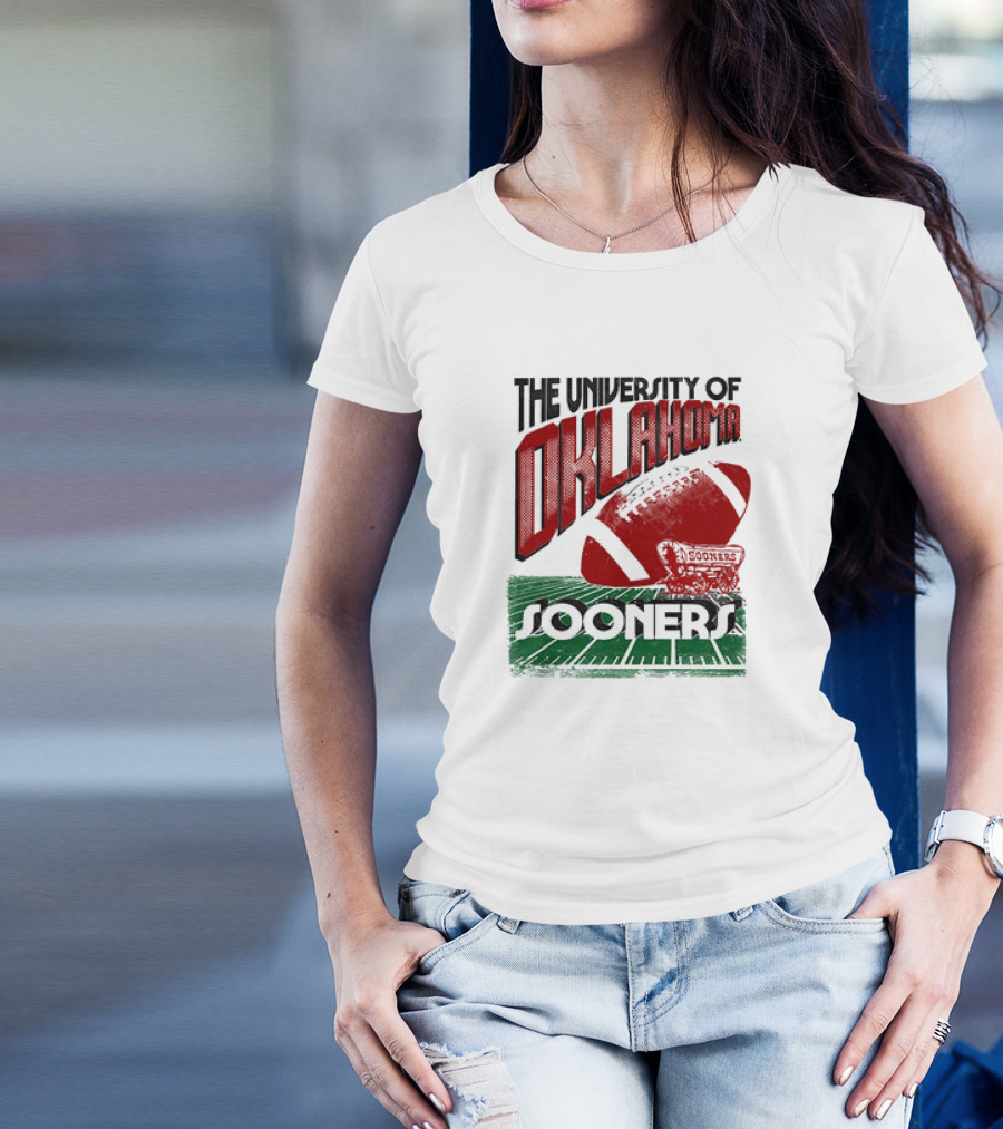 The University Of Oklahoma Sooners Football Vintage Oklahoma Sooners T-Shirt