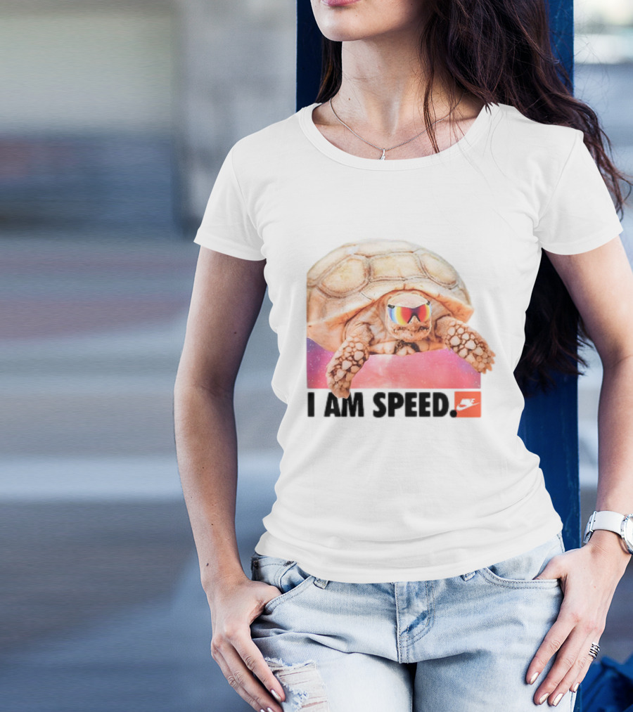 I AM SPEED Turtle T-Shirt