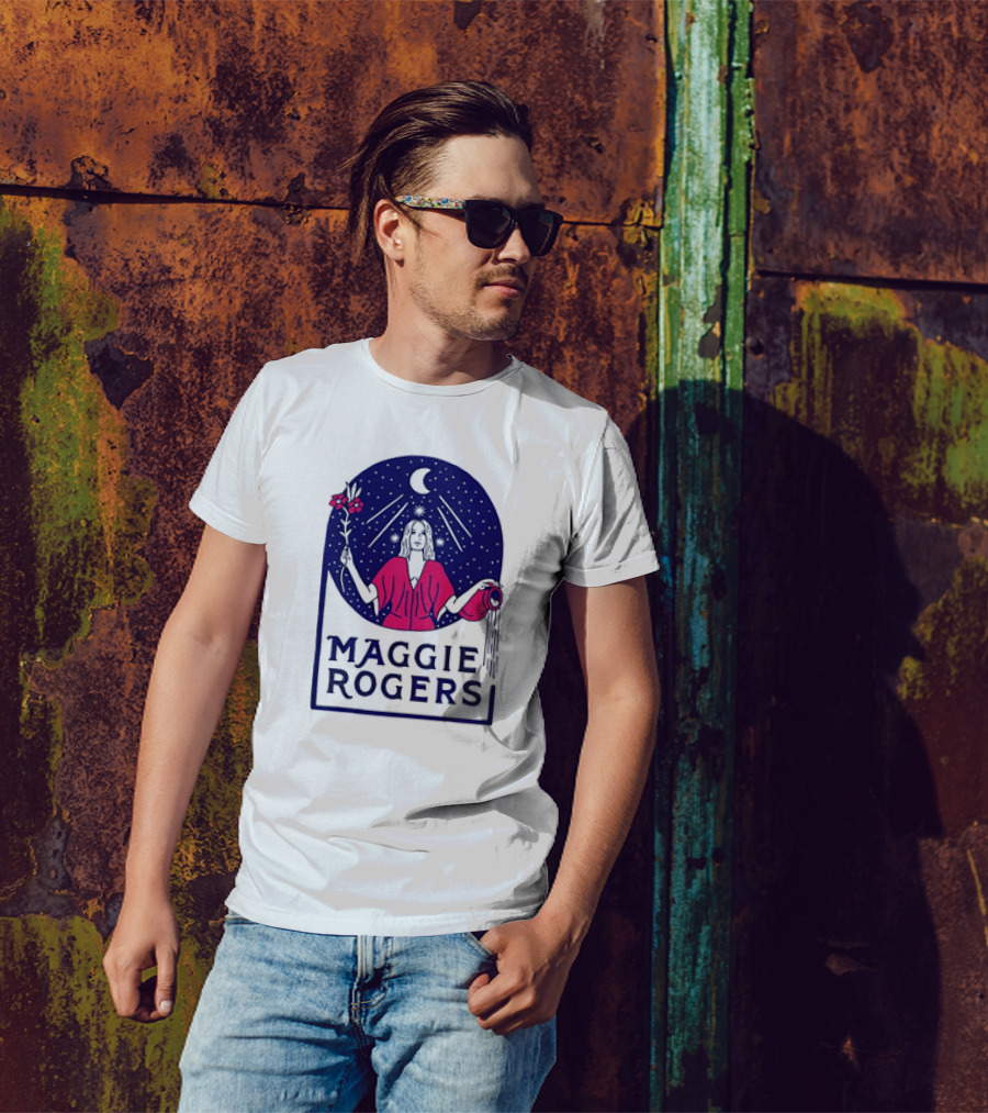 Maggie Rogers The Magi Celestial Moon Starry Night Water Bearer T-Shirt