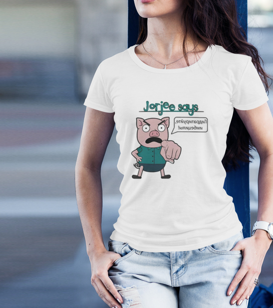 Jorjee Says Unplug And Play T-Shirt
