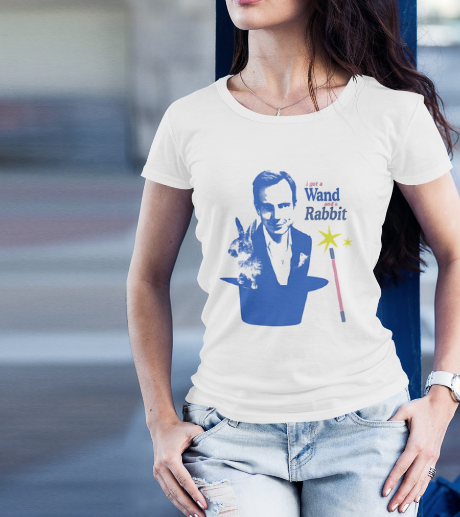 Will Arnett I Got A Wand And A Rabbit Magic Hat Image T-Shirt
