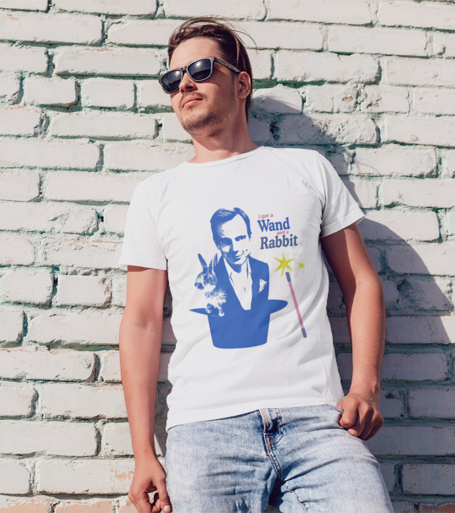 Will Arnett I Got A Wand And A Rabbit Magic Hat Image T-Shirt