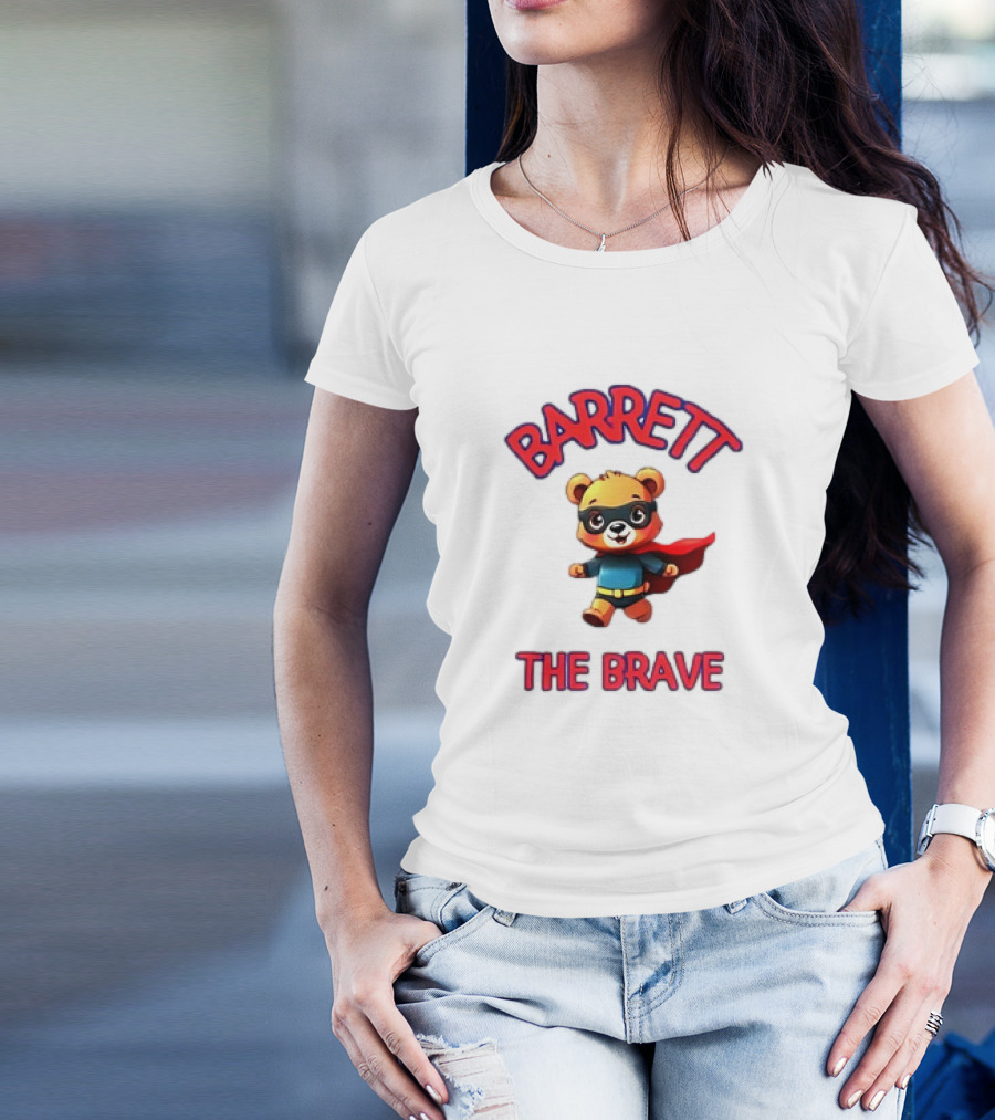 BARRETT THE BRAVE SUPERHERO BEAR T-Shirt