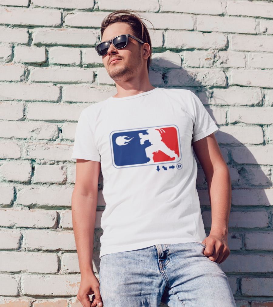 Street Fighter Video Game League Player Moves T-Shirt