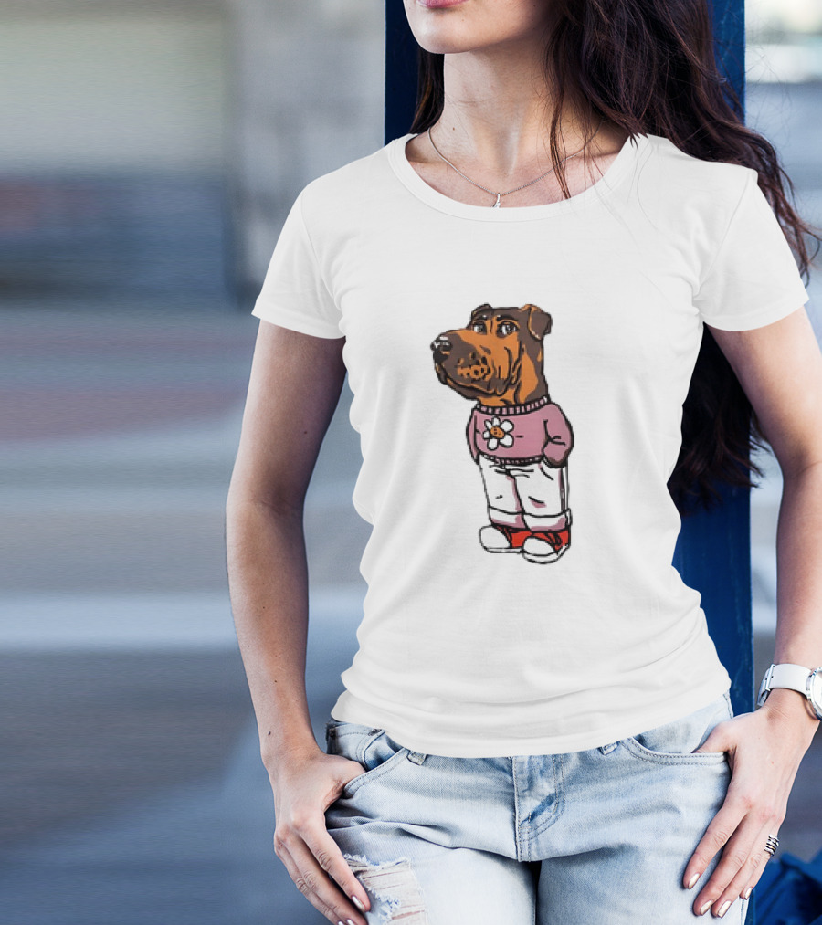 Space Dogs Chill Mable Flower T-Shirt