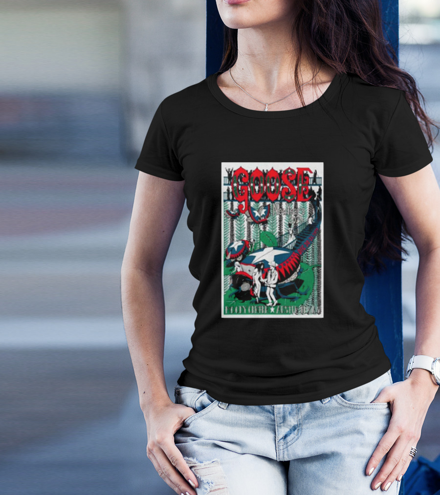 Goose Austin Texas December 30th And 31st 2024 Event Moody Amphitheater Music Festival T-Shirt