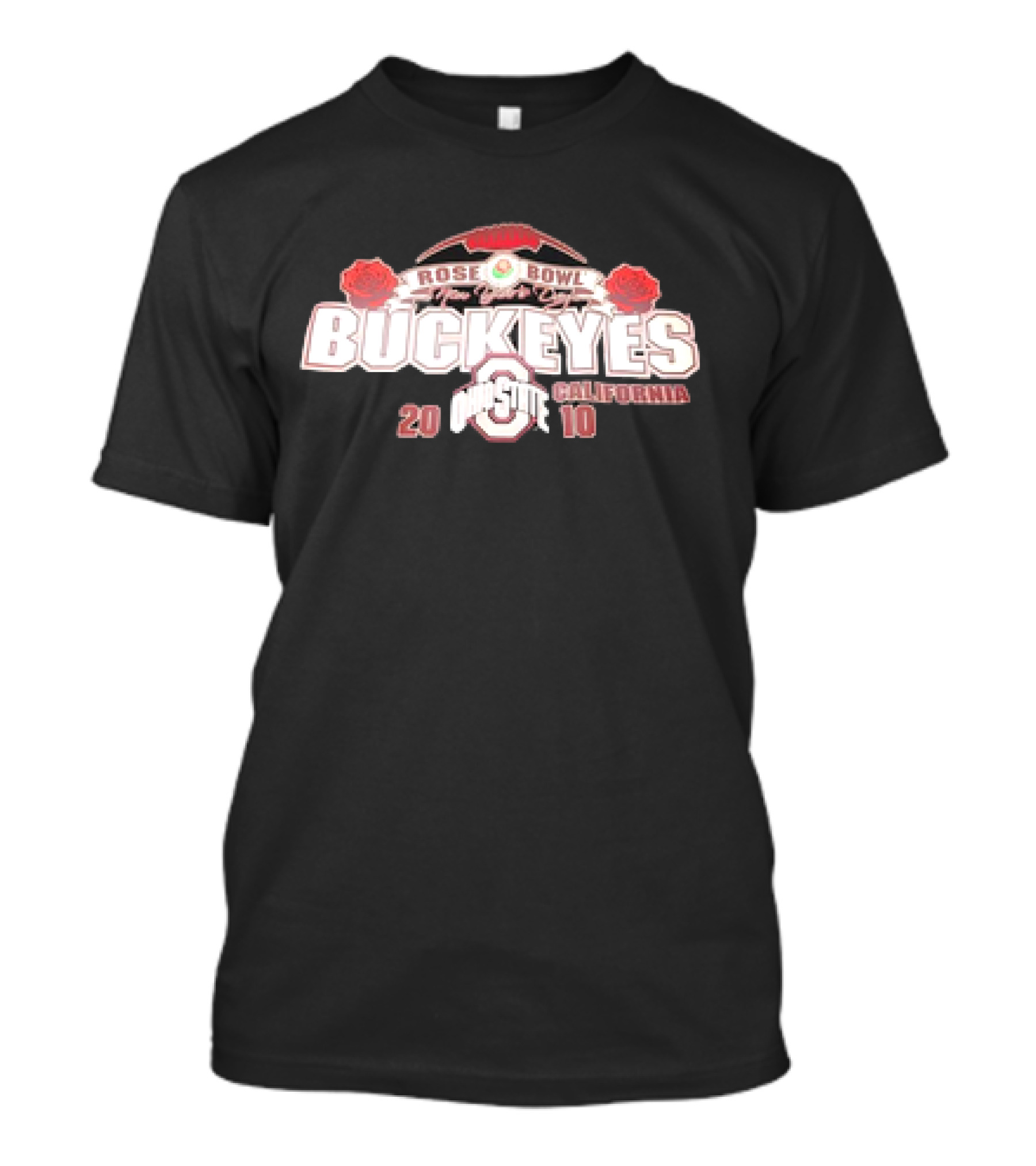 Ohio State Buckeyes Rose Bowl California 2010 T-Shirt
