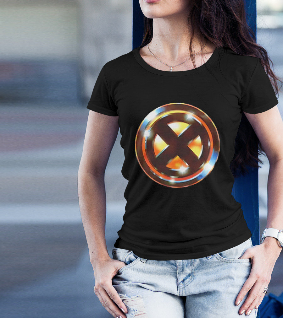 X-Men Logo X The 1989 Batman Mutants 1989 Logo Crossover T-Shirt