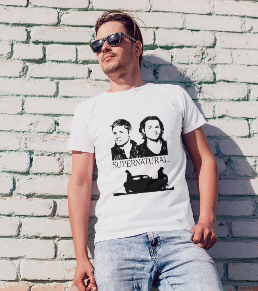 Supernatural San Antonio Sharpist Winchester Brothers T-Shirt