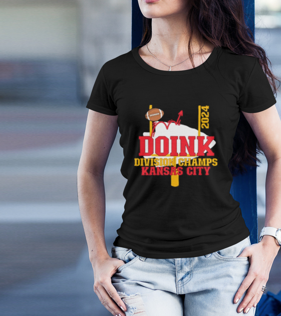 DOINK Division Champs 2024 Kansas City Football T-Shirt