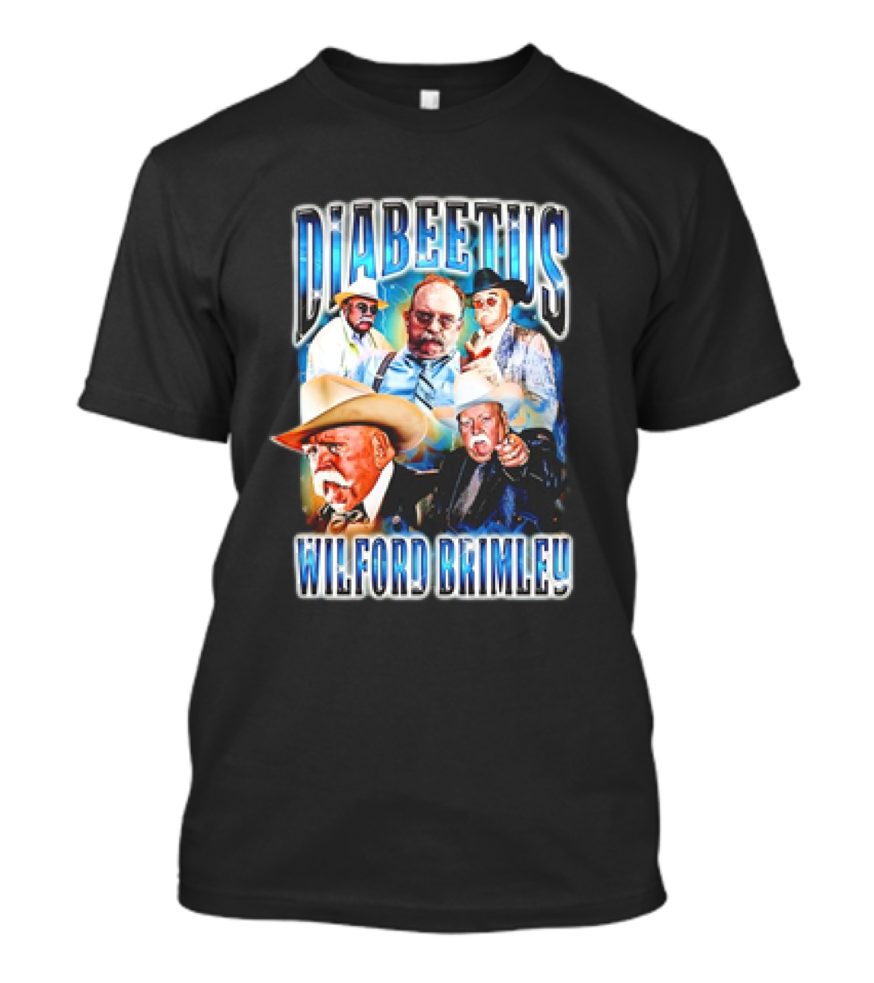 Diabeetus Wilford Brimley 90’s Bootleg Style Vintage Retro T-Shirt