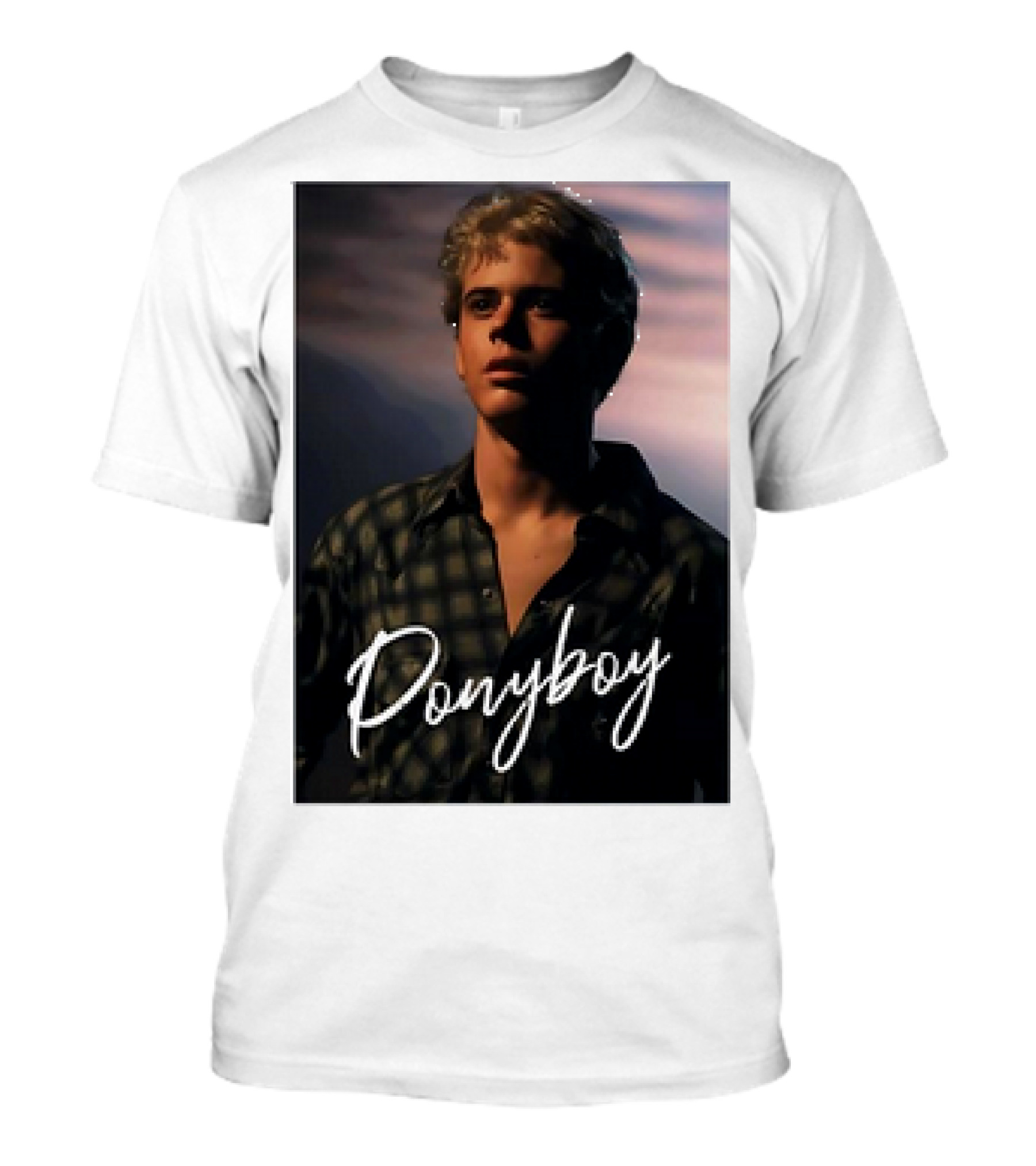 Ponyboy Curtis The Outsiders 80s Movie Character T-Shirt
