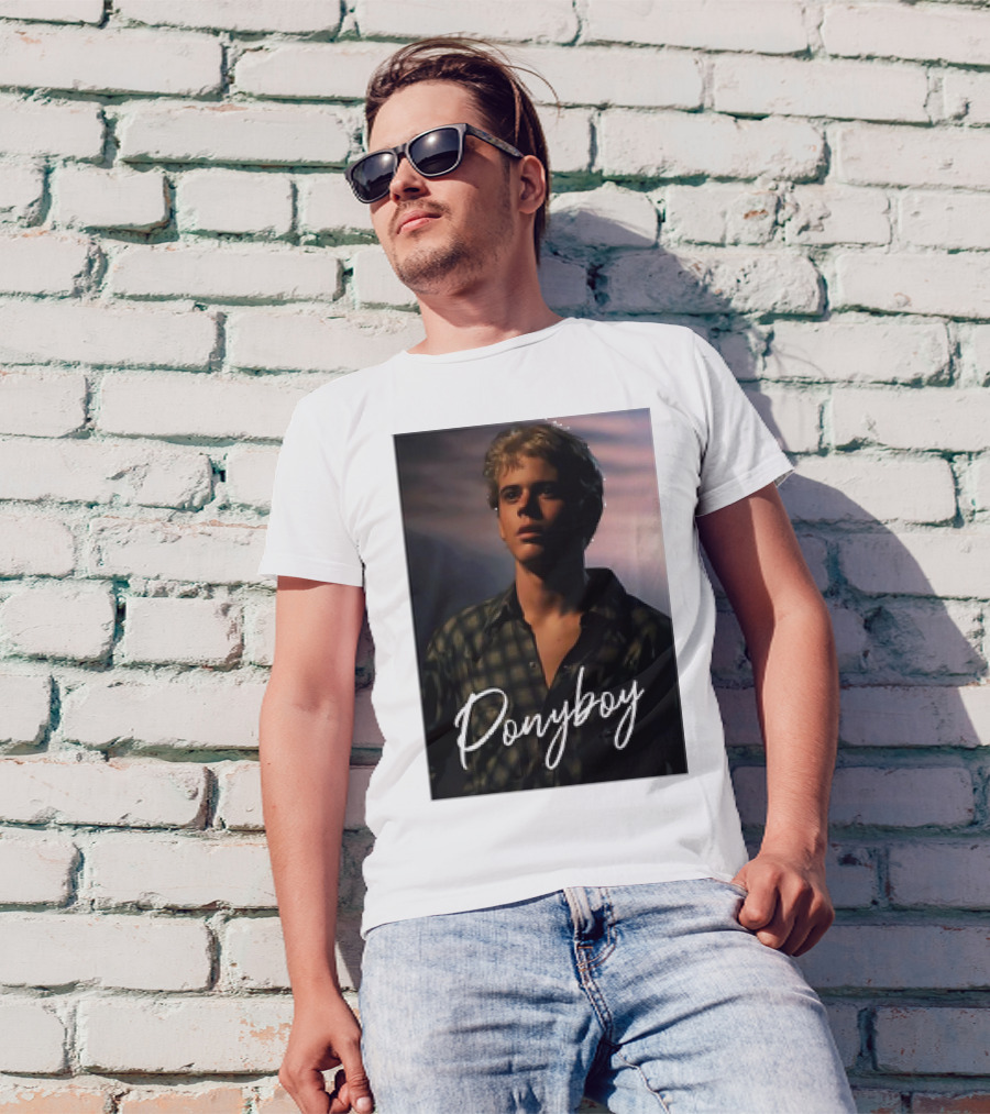 Ponyboy Curtis The Outsiders 80s Movie Character T-Shirt