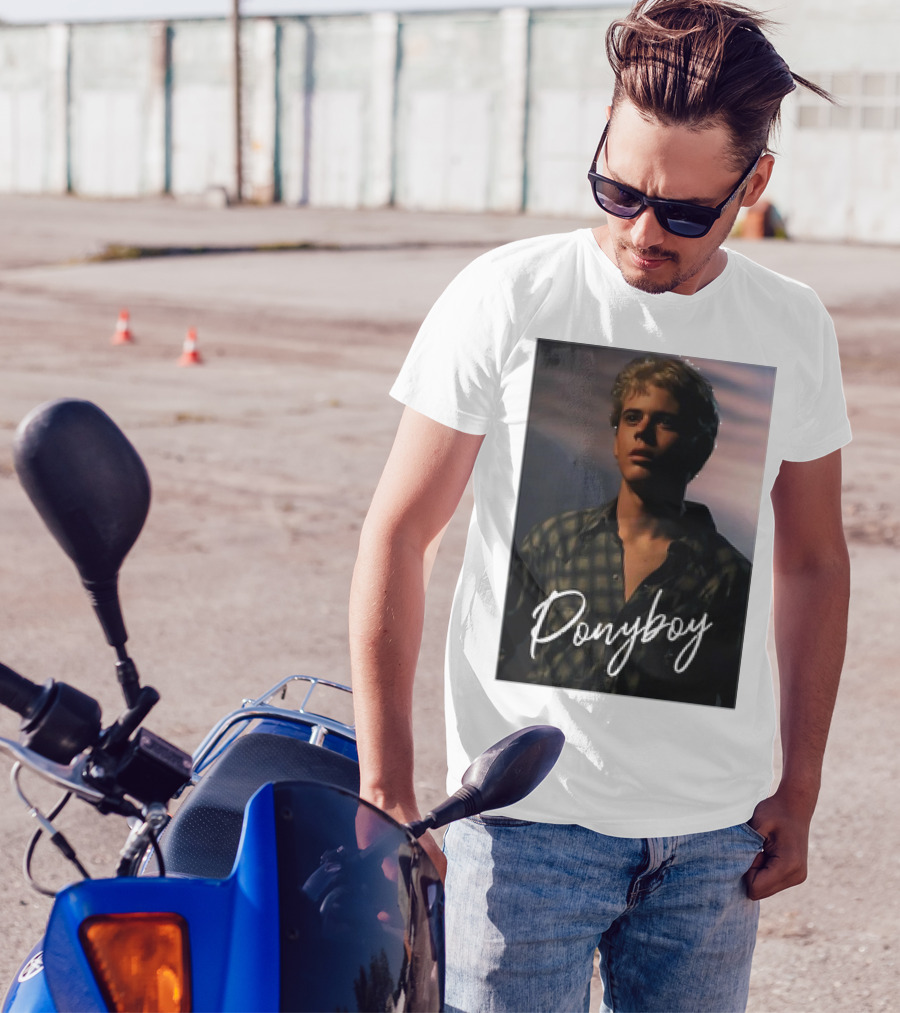 Ponyboy Curtis The Outsiders 80s Movie Character T-Shirt