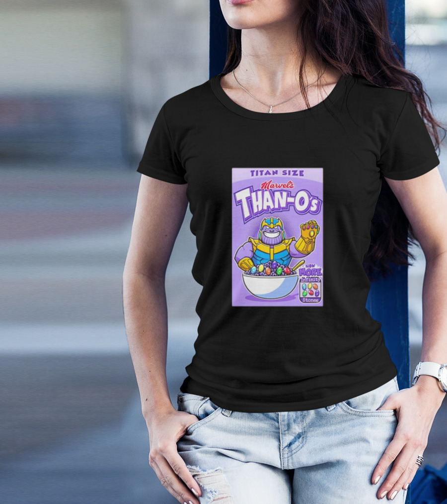 Titan Size Marvel’s Than-O’s Now More Infinity Stones T-Shirt