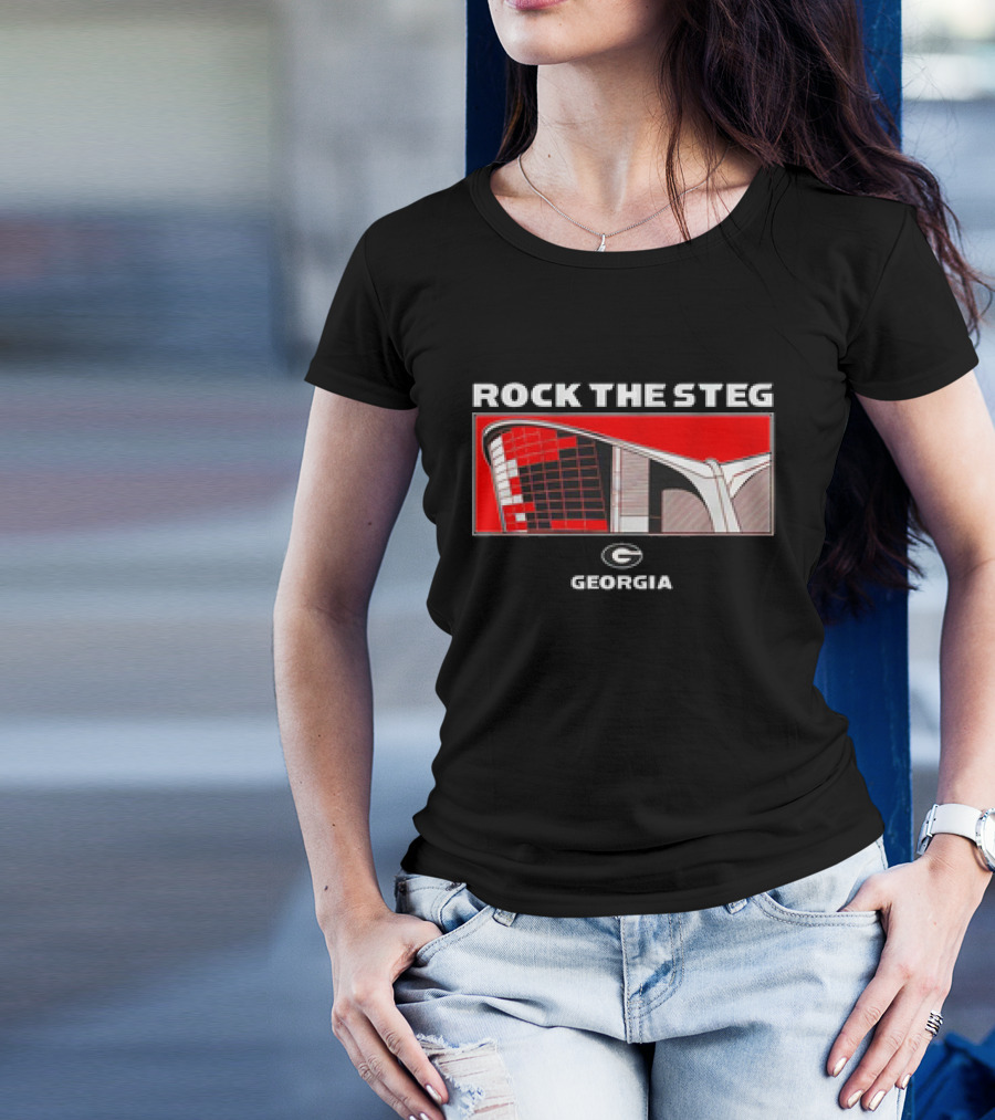 Rock The Steg Georgia Bulldogs Stadium Pride T-Shirt