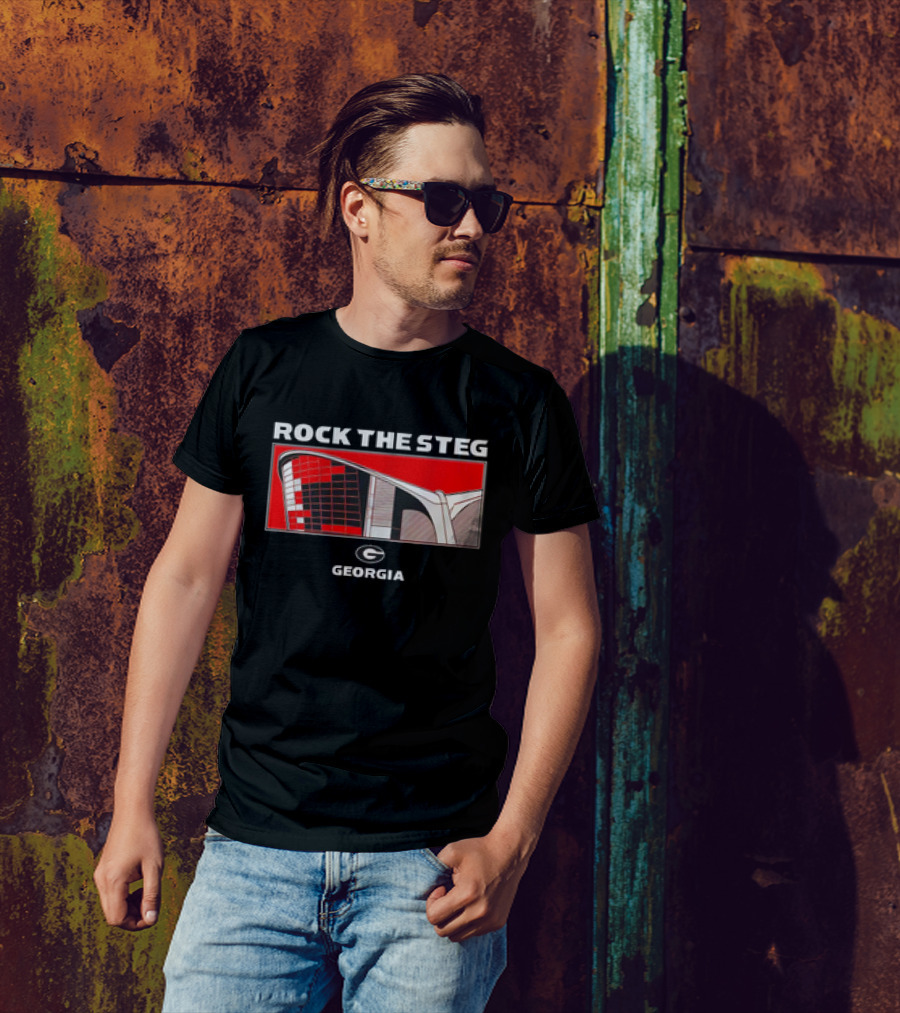 Rock The Steg Georgia Bulldogs Stadium Pride T-Shirt