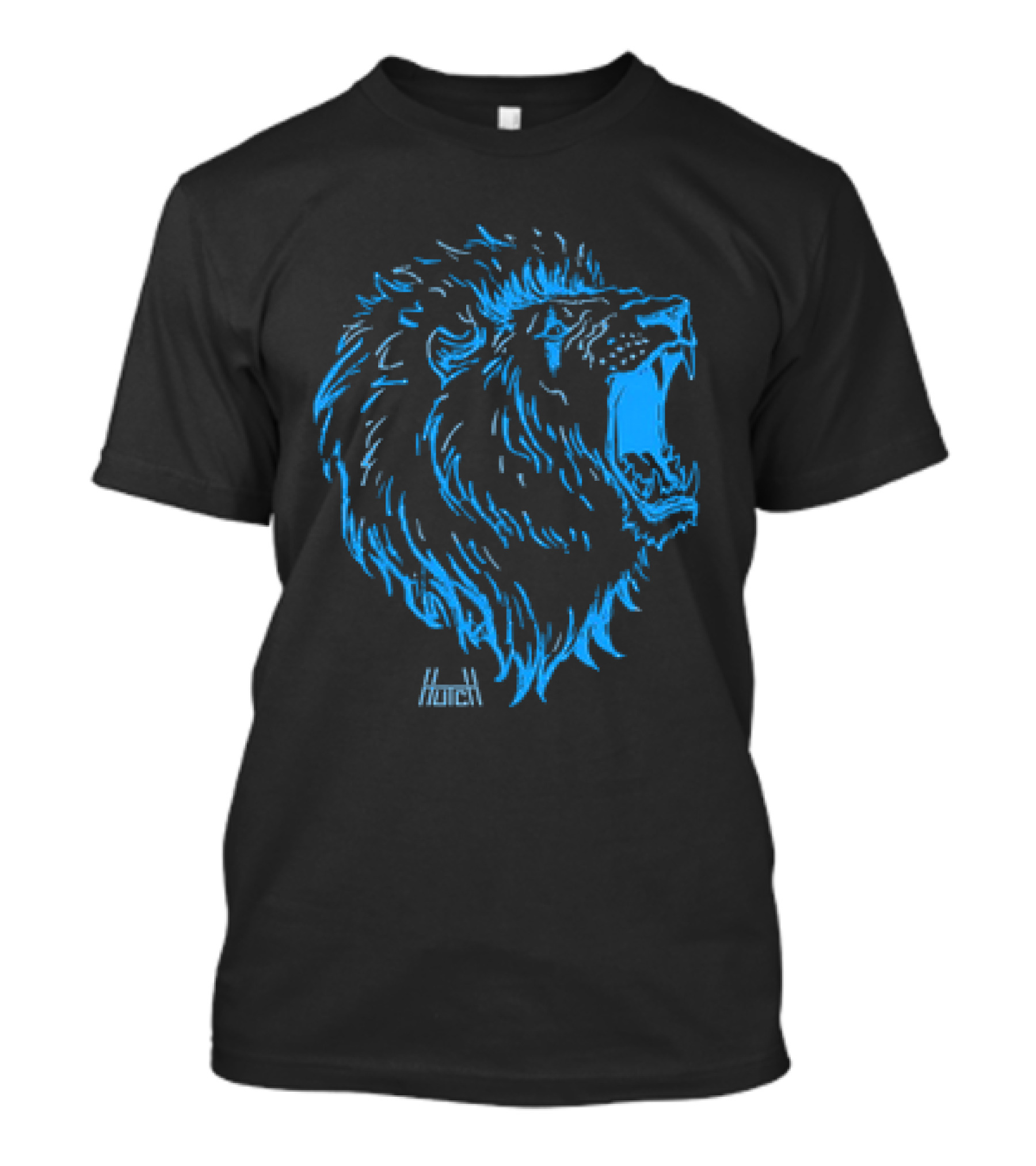Hutch Premium Gritty Roaring Lion T-Shirt