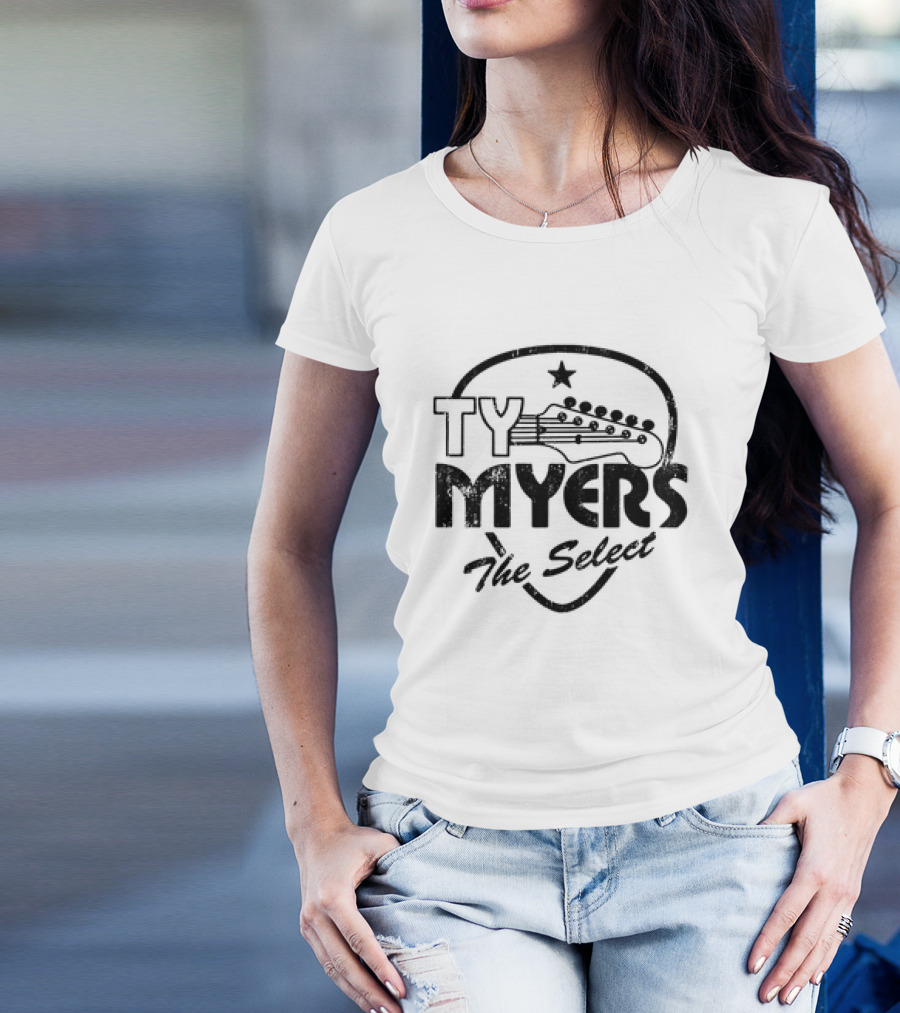 Ty Myers The Select Guitar Pick T-Shirt
