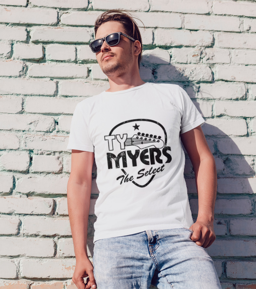 Ty Myers The Select Guitar Pick T-Shirt