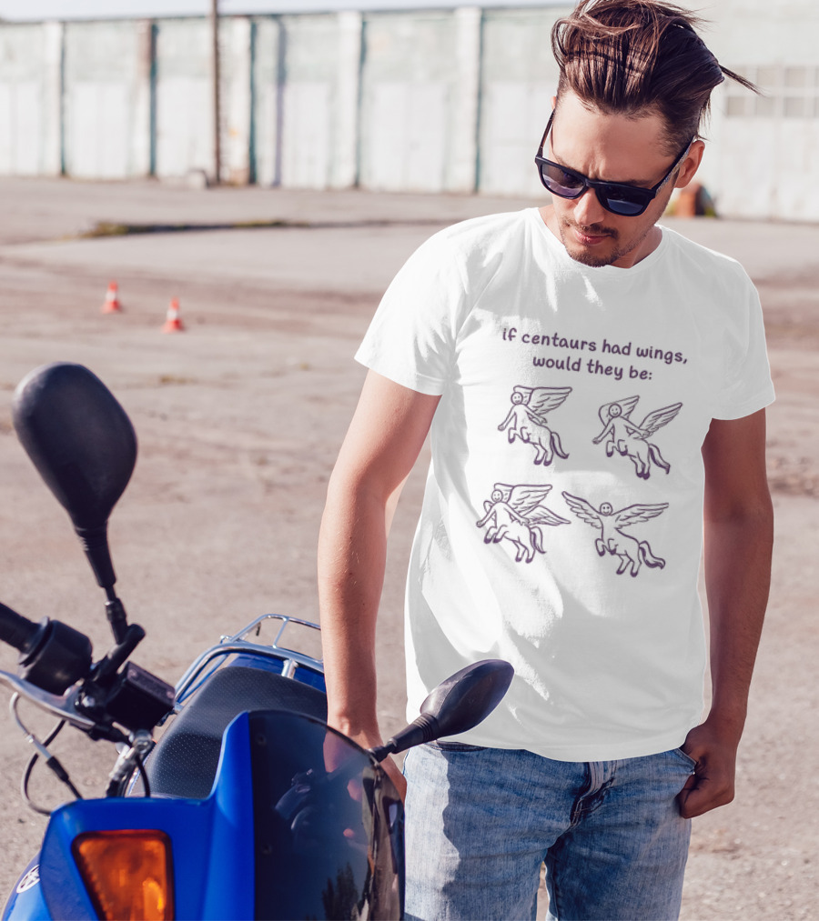 If Centaurs Had Wings Would They Be Centaurs But Worse T-Shirt
