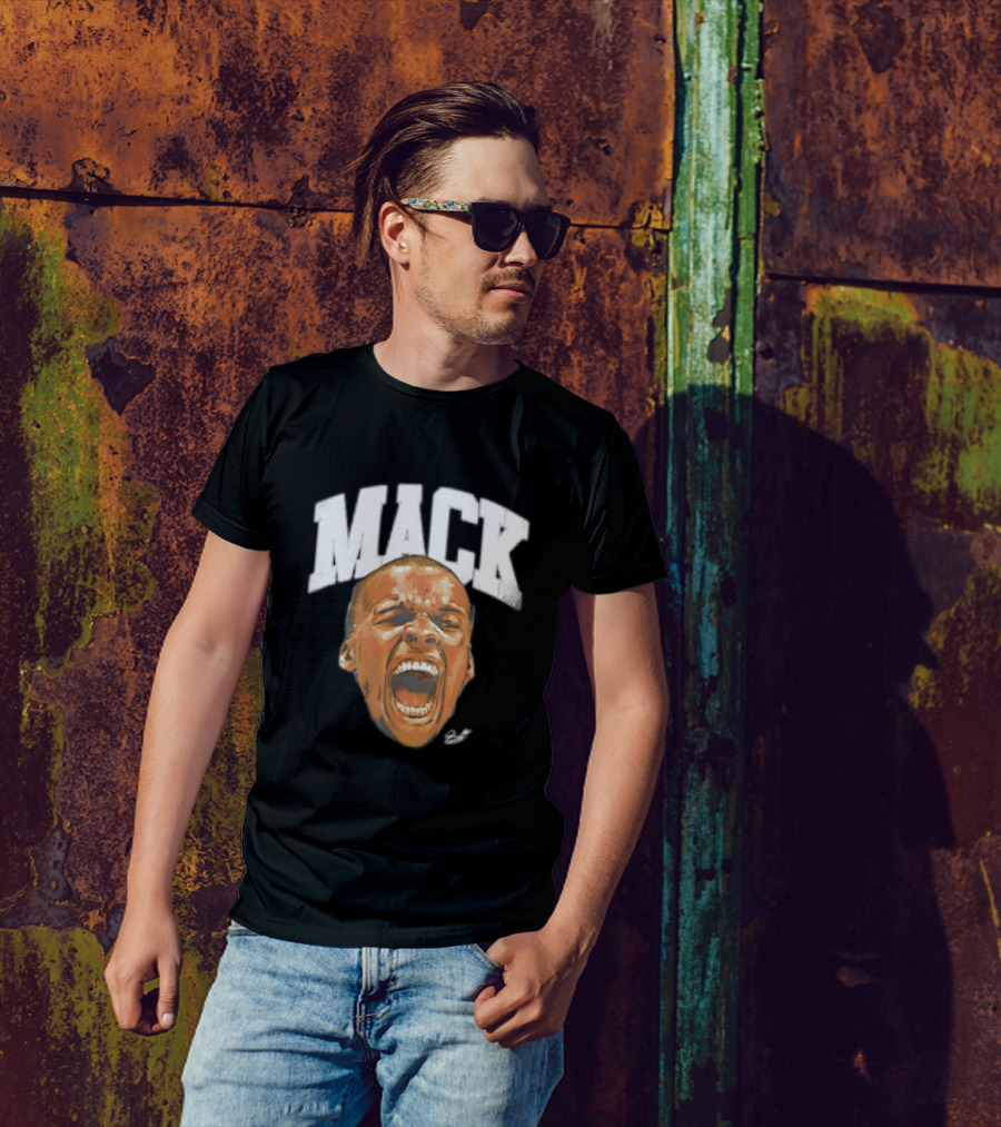 Shelvin Mack Big Face Scream Arch Signature Vintage T-Shirt