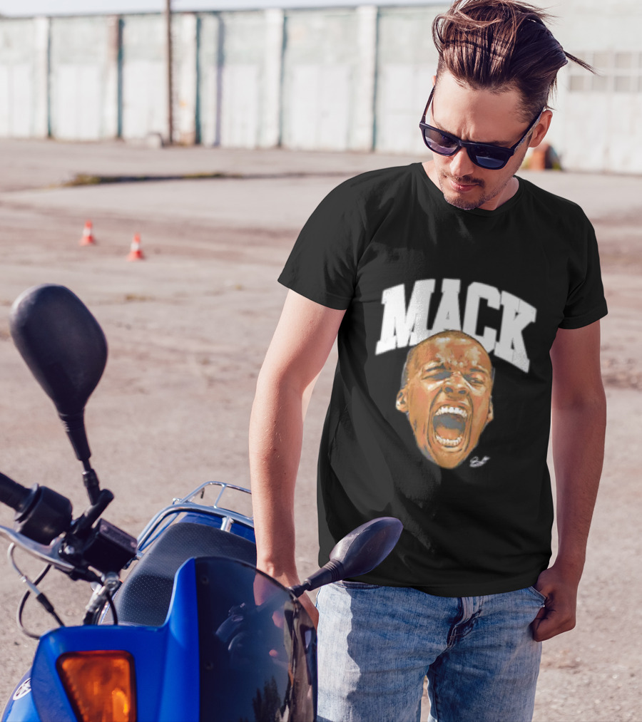 Shelvin Mack Big Face Scream Arch Signature Vintage T-Shirt
