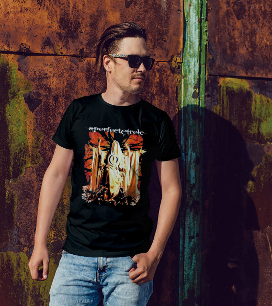 A Perfect Circle Unique Collaboration Symbol And Imagery T-Shirt