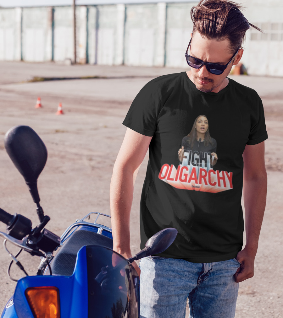FIGHT OLIGARCHY Bernie T-Shirt
