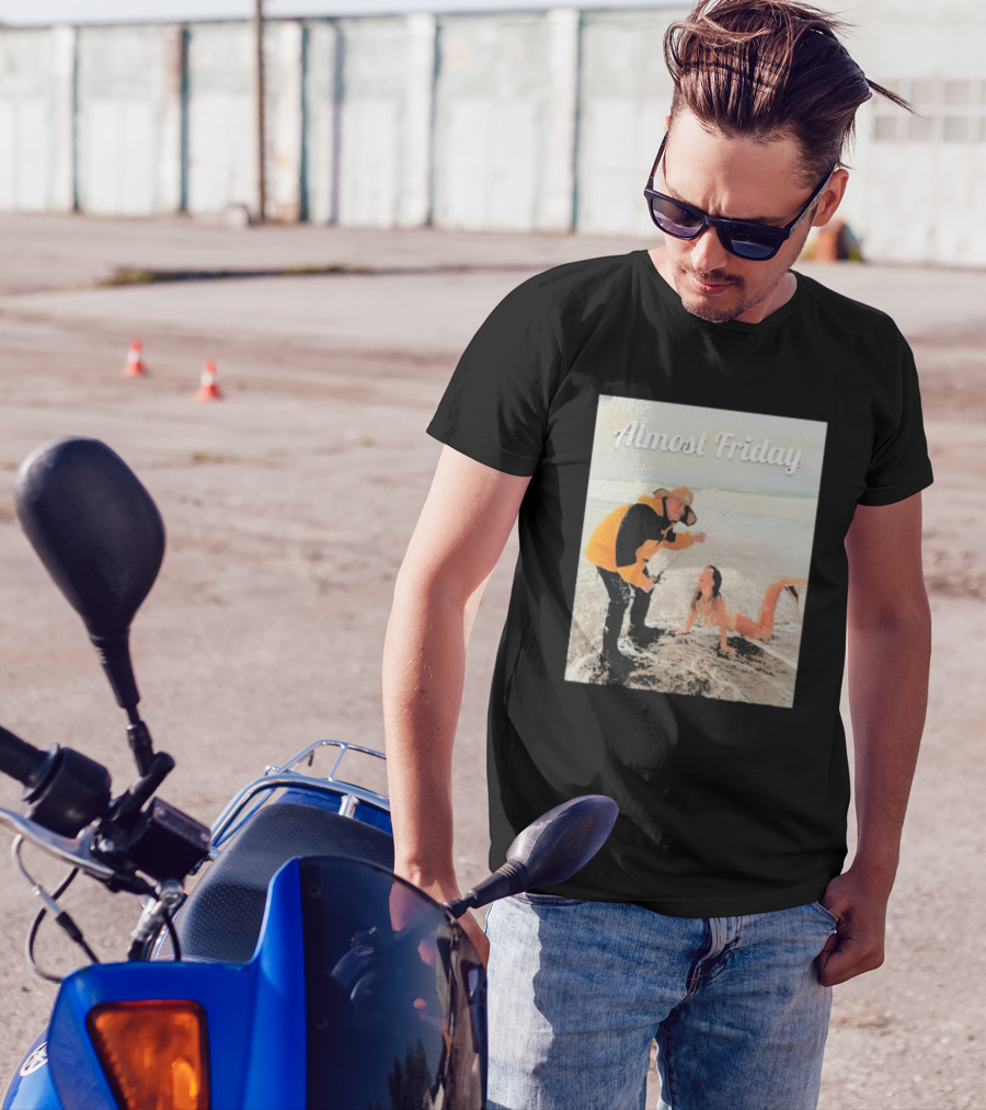 Bill Belichick Fishing With Mermaid Almost Friday T-Shirt