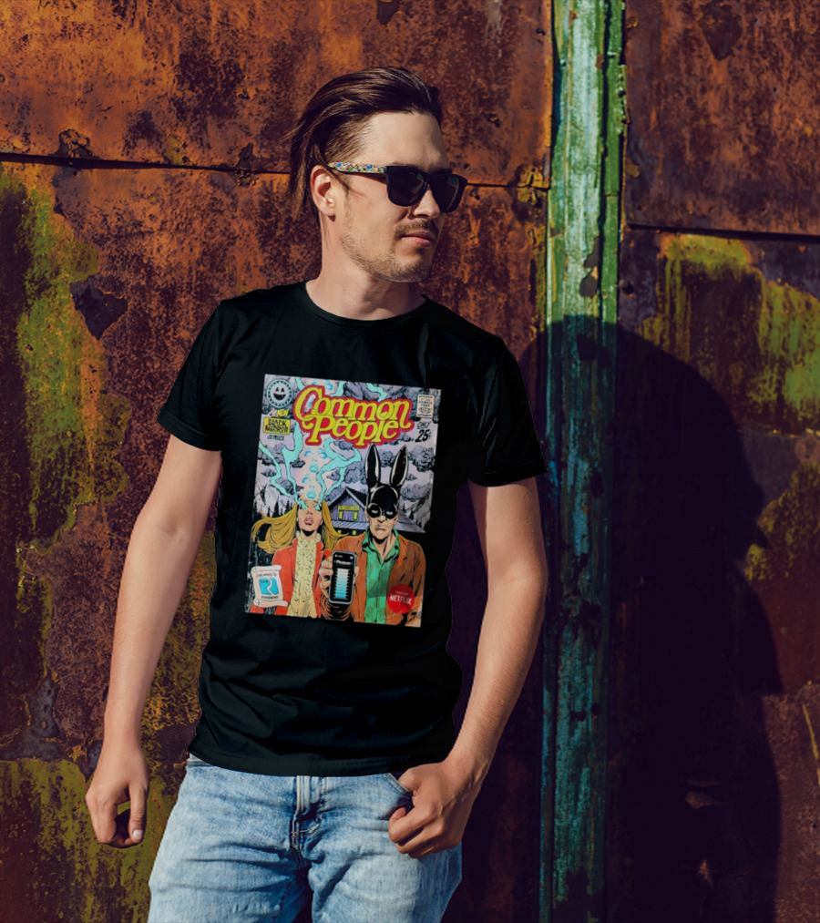 Black Mirror Comics Common People Netflix 2025 T-Shirt