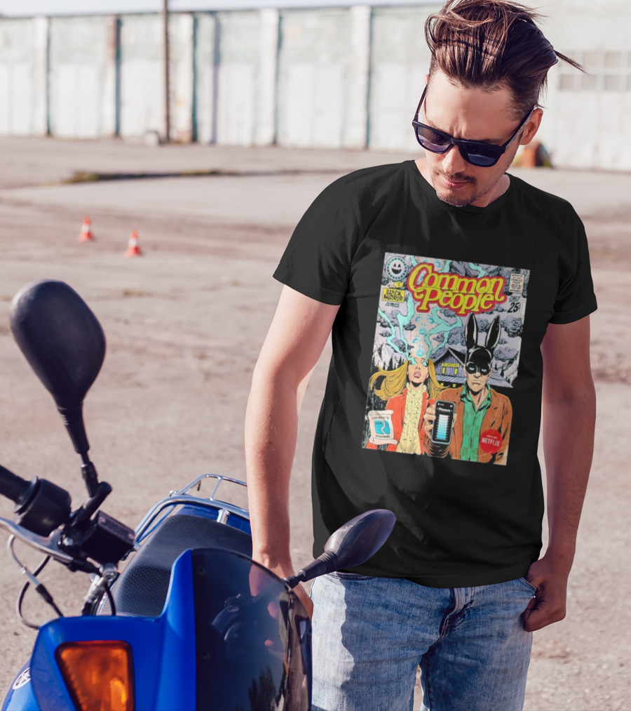 Black Mirror Comics Common People Netflix 2025 T-Shirt