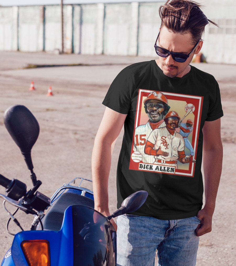 Dick Allen Chicago White Sox AL MVP 1972 Vintage Baseball Legend T-Shirt