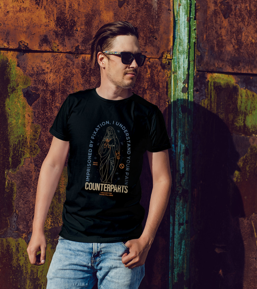 Counterparts Imprisoned By Fixation I Understand Your Pain A Eulogy For Those Still Here T-Shirt
