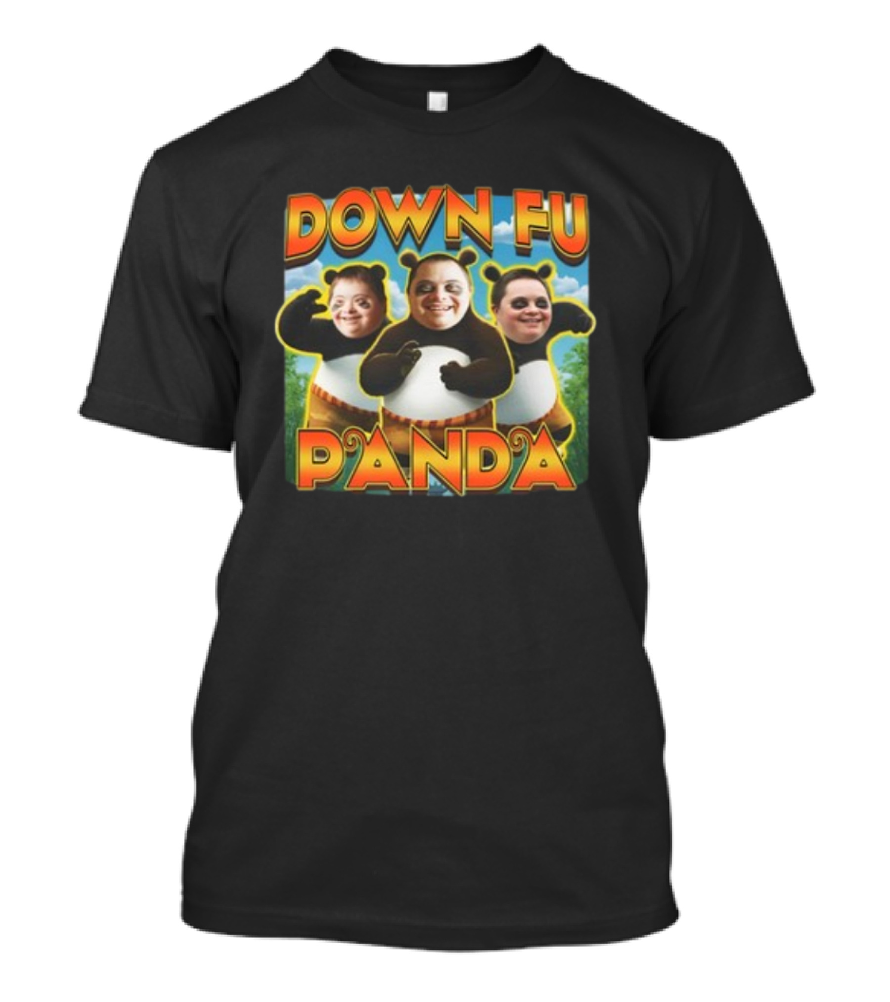 Down Fu Panda Trio Adventure T-Shirt
