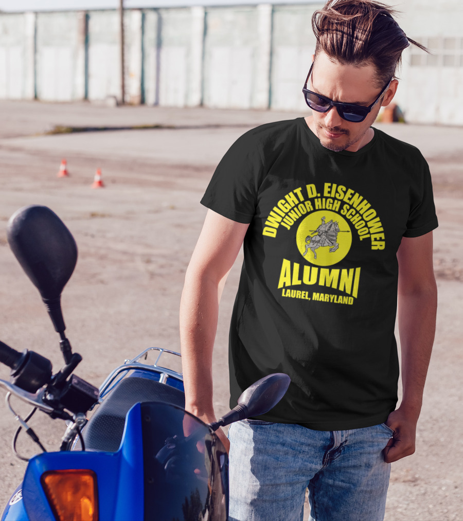 Dwight D Eisenhower Junior High School Alumni Laurel Maryland T-Shirt