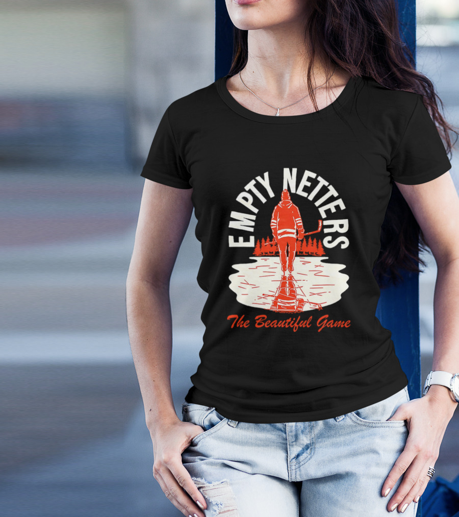 Empty Netters The Beautiful Game Hockey Lakeview Skater T-Shirt