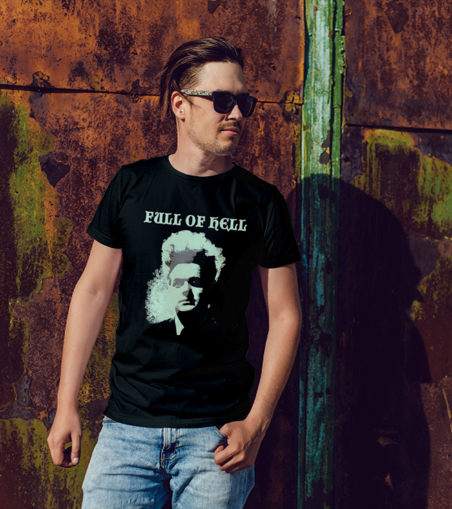 Full Of Hell Eraserhead Distorted Face Graphic T-Shirt