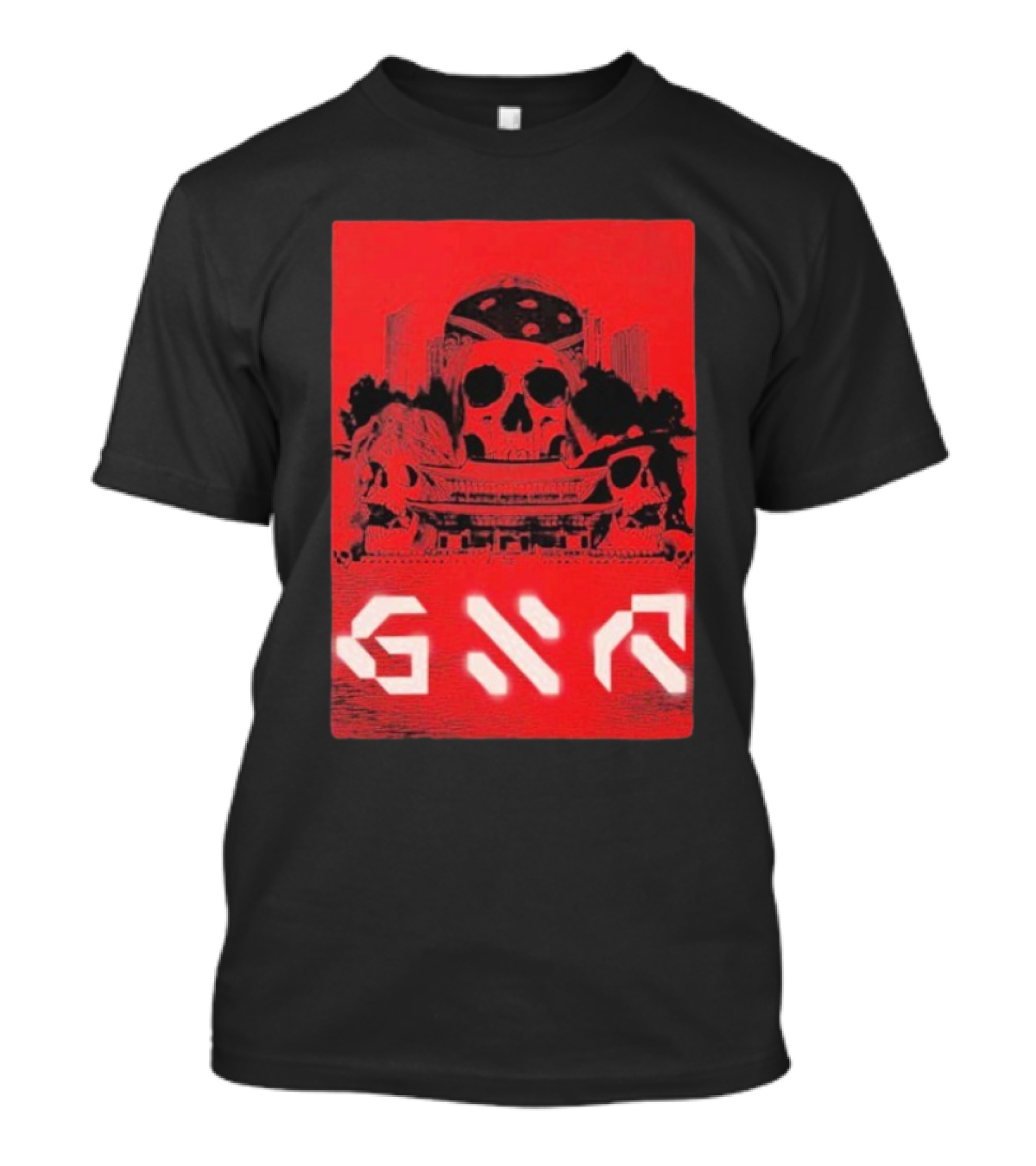 Guns N’ Roses GNR Skull Art Songdo Moonlight Park 2025 Incheon KR T-Shirt