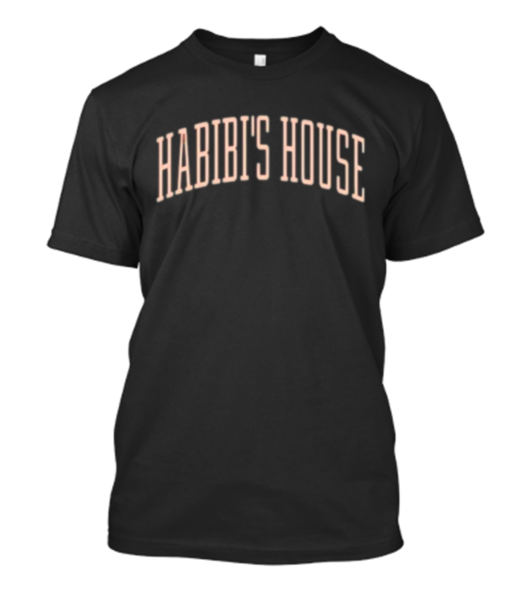 Habibi's House Retro 3D Text T-Shirt